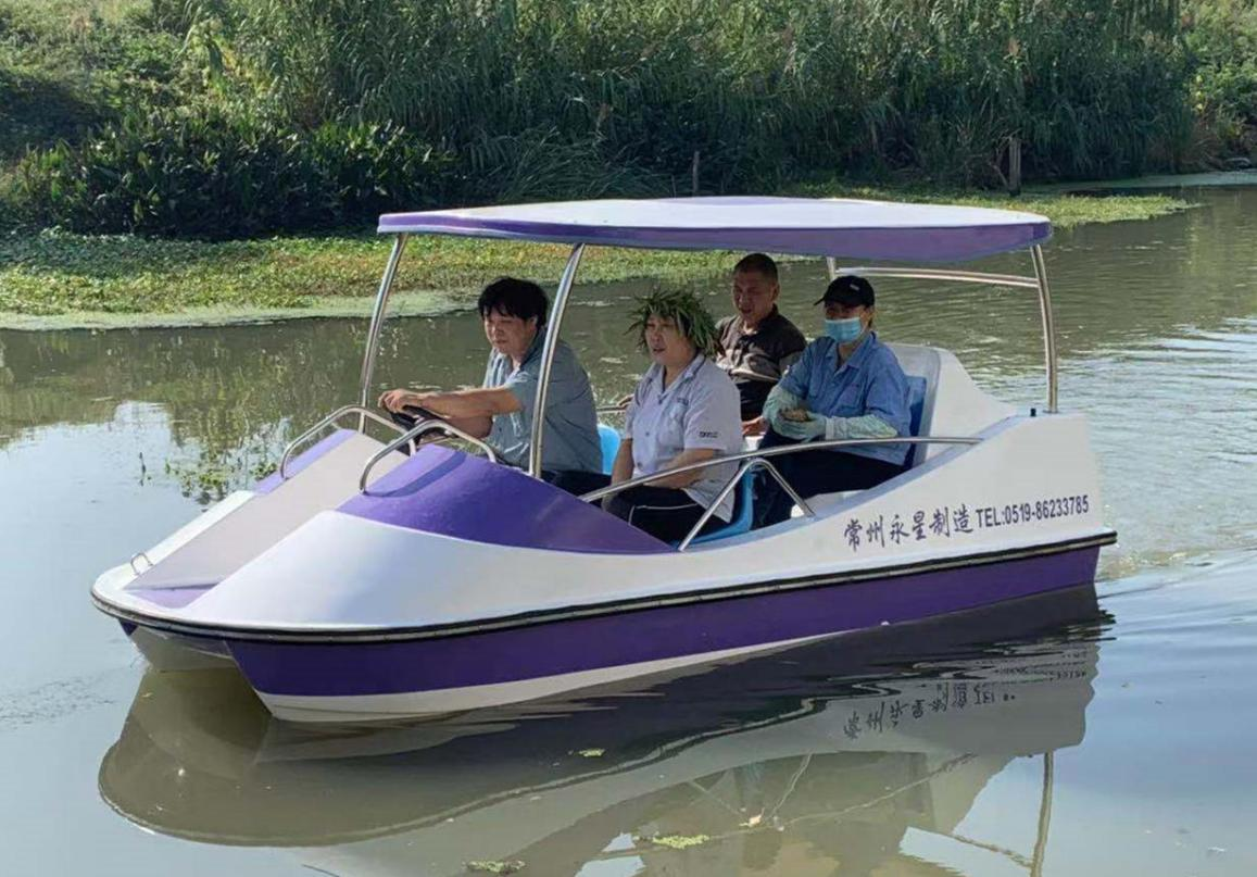 高爾夫新款電動船（自排水型）